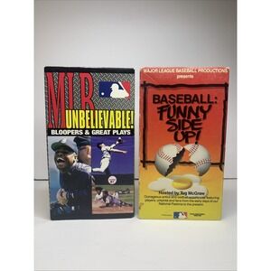 Vintage MLB Unbelievable Bloopers & Great Plays 1995 Baseball Funny Side Up 1987